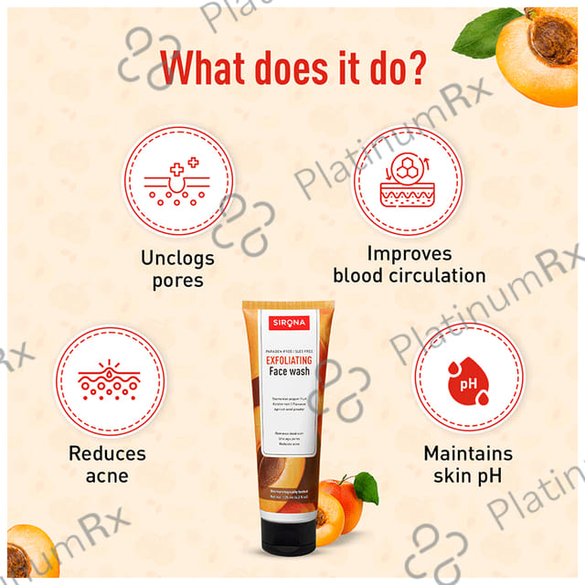Sirona Exfoliating Face Wash