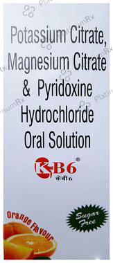 KB6 Oral Solution Orange Sugar Free 450 Oral Solution