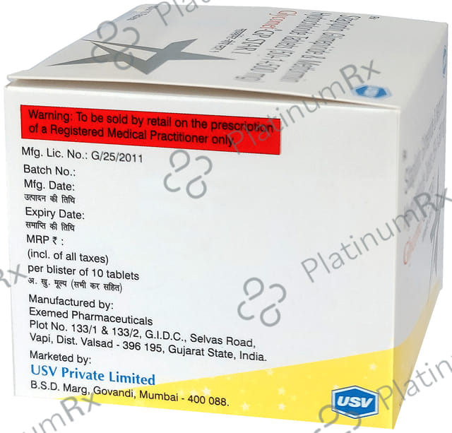 Glycomet GP Star 1mg Tablet 10s