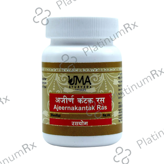 Uma Ayurveda Ajeernakantak Ras Tablet 80 tablets