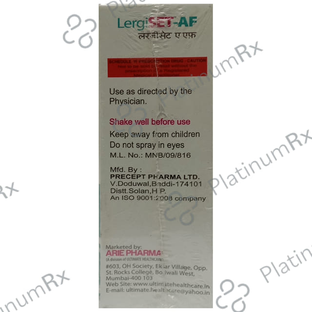 Lergiset AF Nasal Spray 7ml