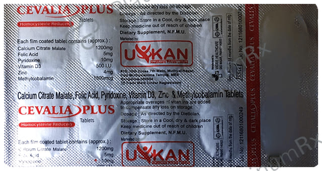 Cevalia Plus Tablet 10s