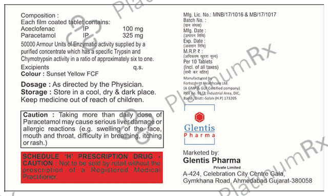 Chymeclo P Tablet 10s