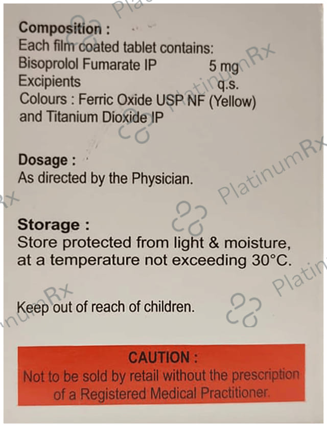 Besicor 5mg Tablet 20s