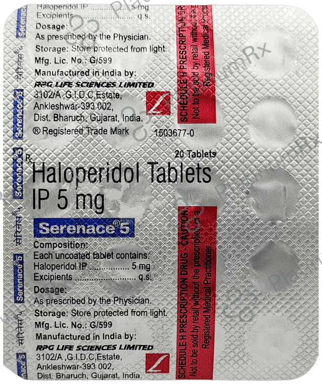 Serenace 5mg Tablet 20s