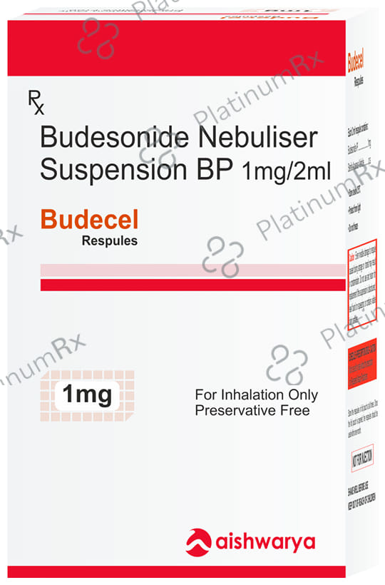 Budecel 1mg Respules 5X2ml