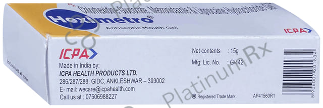 Heximetro Dental Gel 15gm