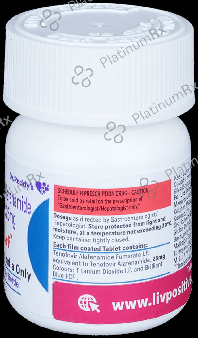 Durataf 25mg Tablet 30s