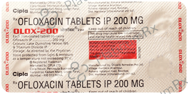 Olox 200mg Tablet 10s