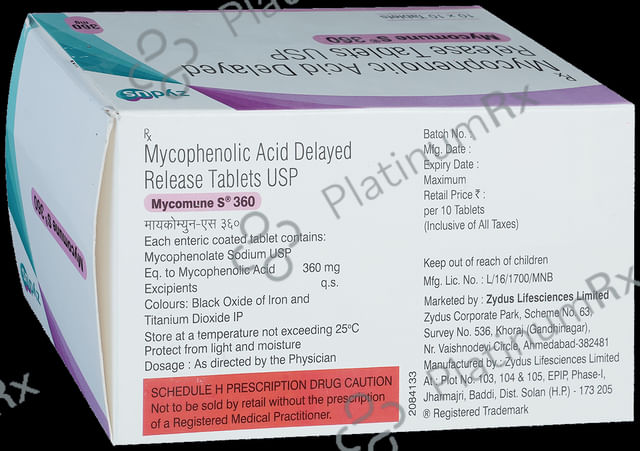 Mycomune-S 360 Tablet