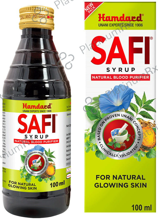 Hamdard Safi Natural Blood Purifier Syrup 100ml