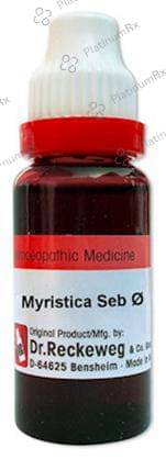 Dr. Reckeweg Myristica Seb Mother Tincture Q