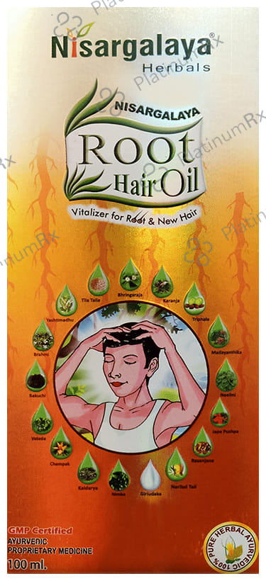 Nisargalaya Root Hair Oil 100ml