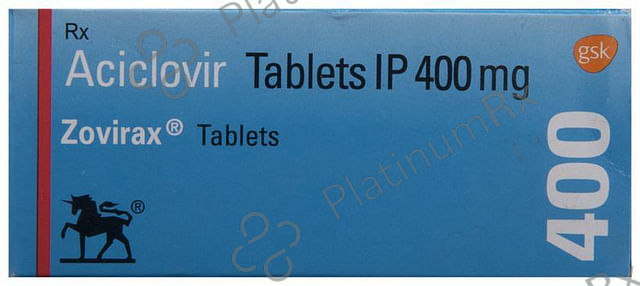 Zovirax 400mg Tablet 10s