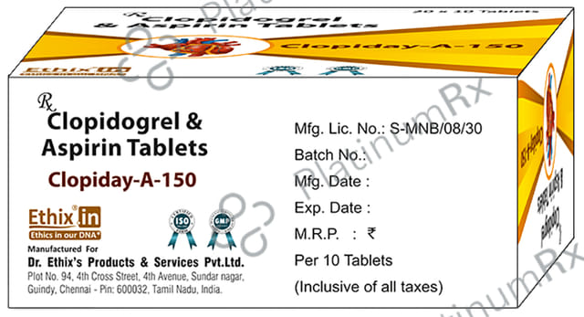 Clopiday-A 150 Tablet