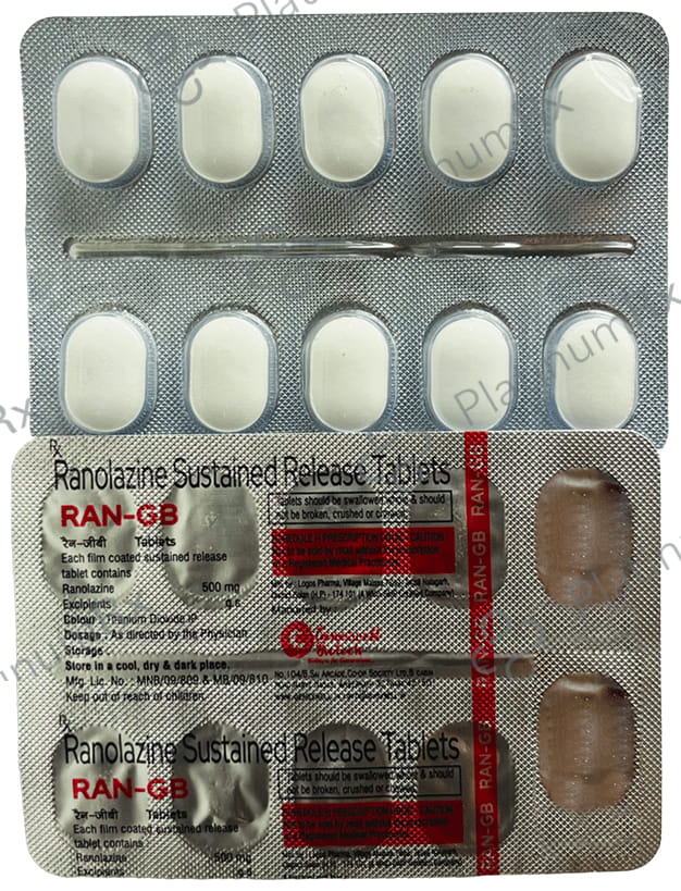 Ran GB 500mg Tablet 10s