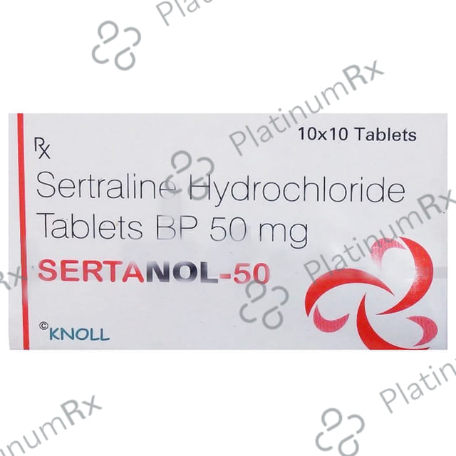 Sertanol 50mg Tablet