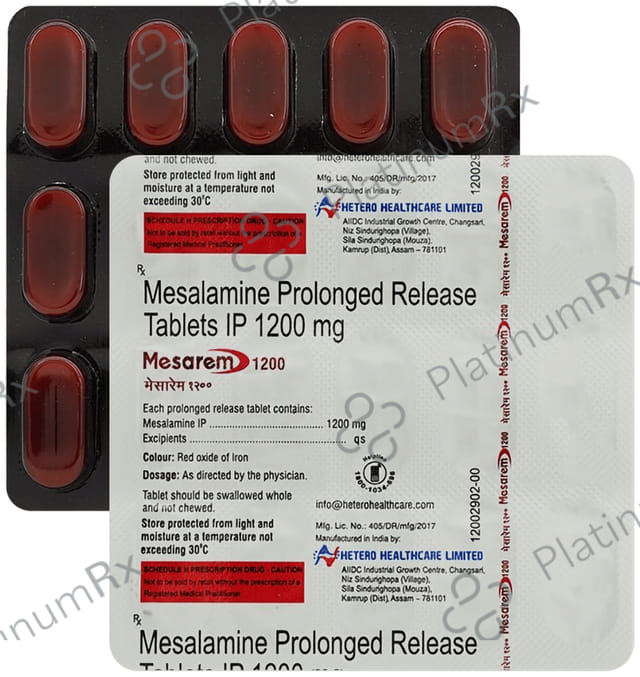 Mesarem 1200 Tablet PR 15s