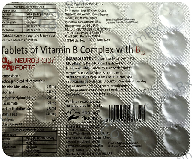 Neurobrook Forte Tablet 30s