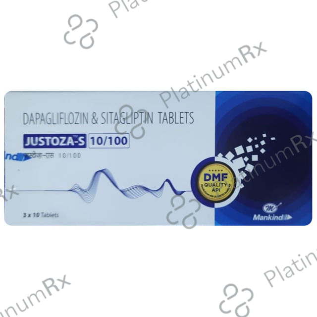 Justoza S 10/100mg Tablet 10s