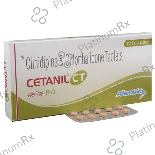 Cetanil CT 12.5/10mg Tablet 10s