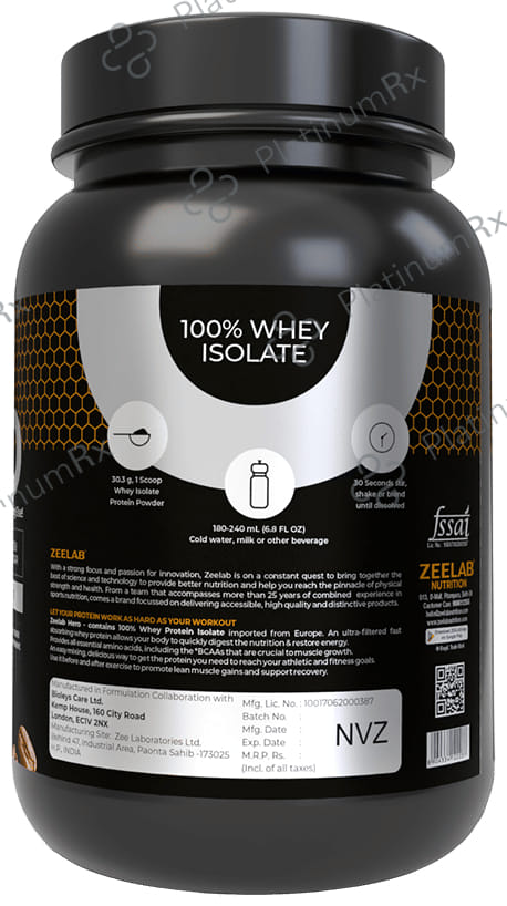 Zee Laboratories Hero 100% Whey Protein