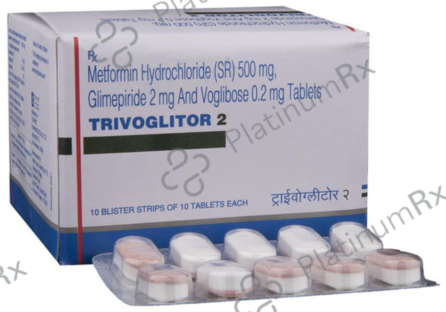 Trivoglitor Tablet SR 10s