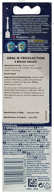 Oral-B Cross Action Brush Heads