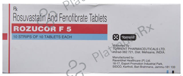 Rozucor F 5/160mg Tablet 10s