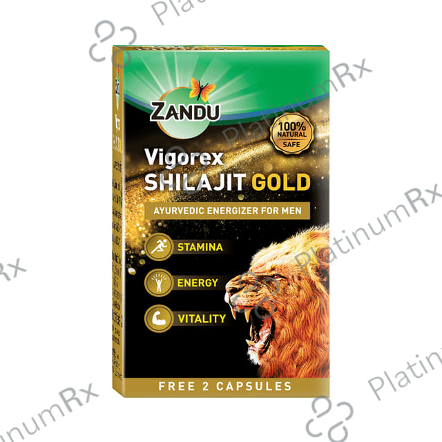 Zandu Vigorex Shilajit Gold Capsule