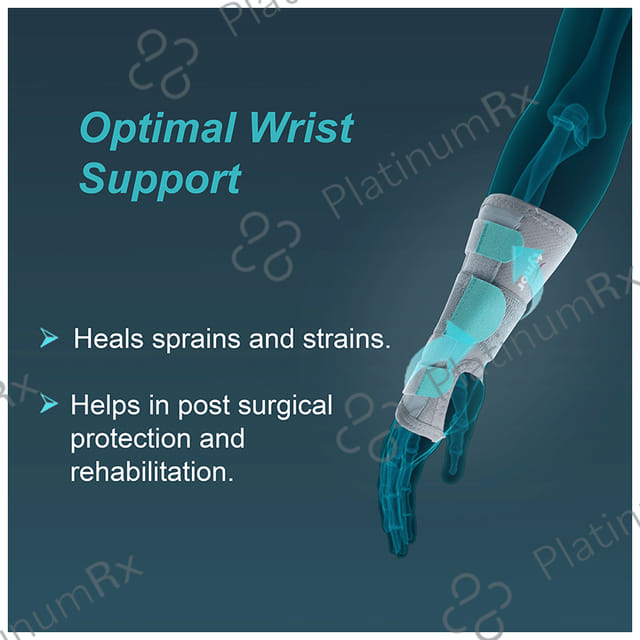 Tynor E43 Wrist Splint Ambidextrous Large 1s