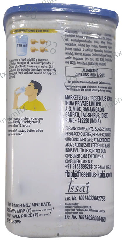 Fresubin Nutrition Vanilla Flavour Powder 400gm