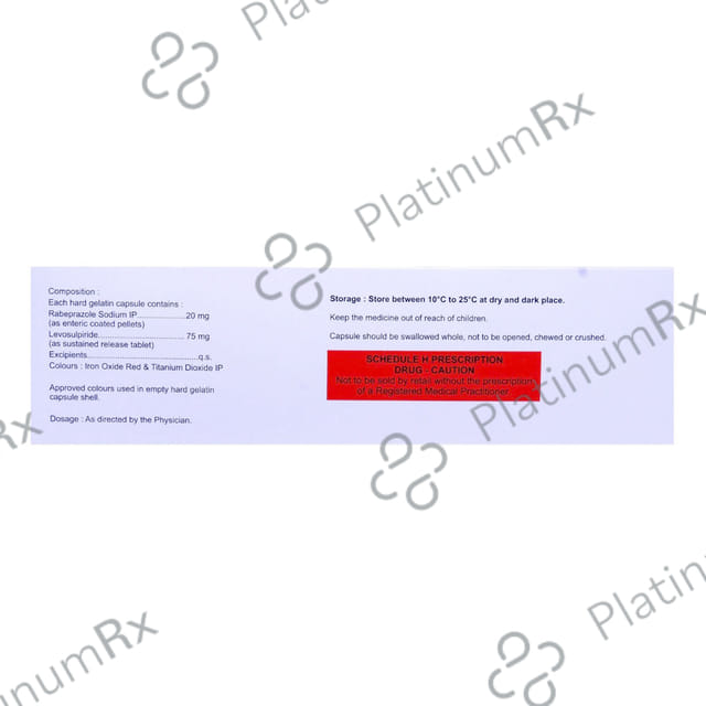 Rabok Plus 75mg/20mg Capsule