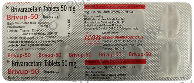 Brivup 50mg Tablet 10s