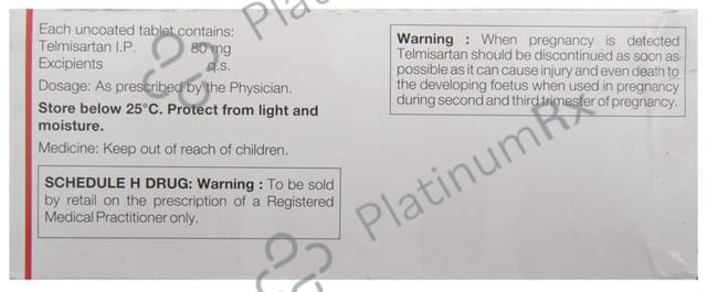 Telpres 80mg Tablet 10s