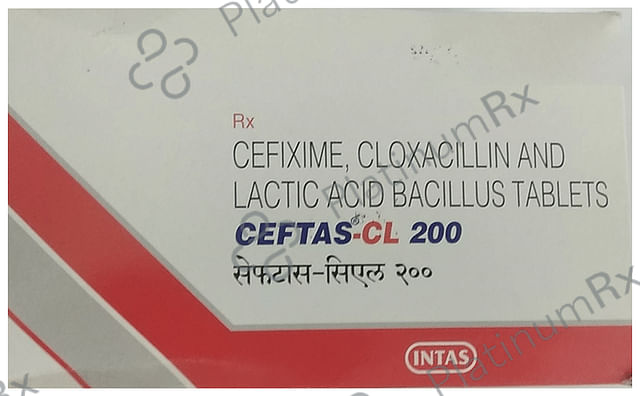 Ceftas CL Tablet 10s