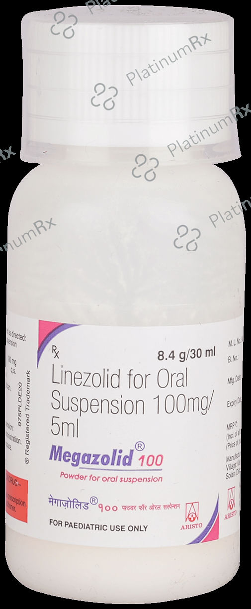 Megazolid 100 Dry Syrup