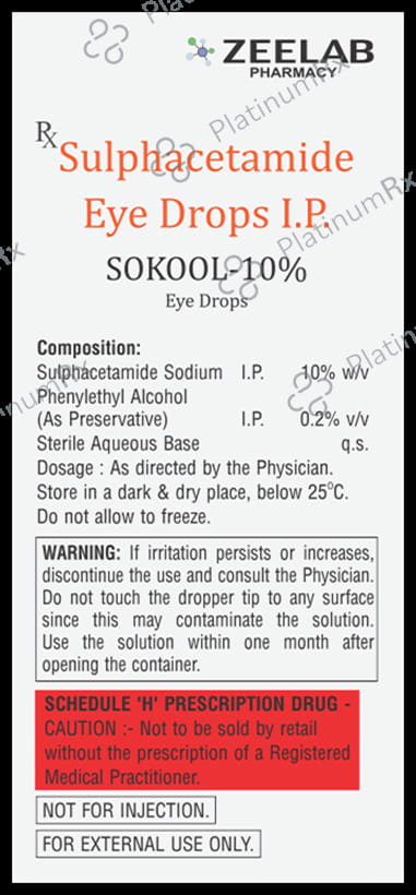 Sokool 10% Eye Drop