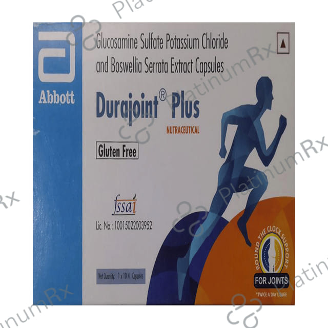 Durajoint Plus 50mg Capsule Gluten Free 10s