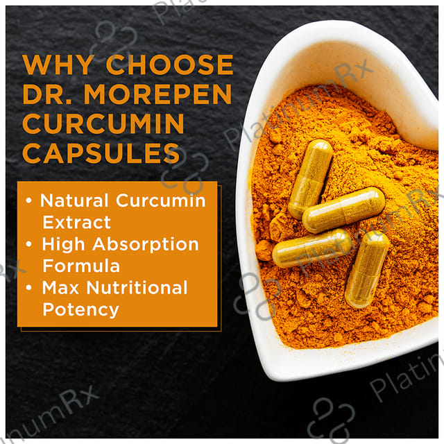 Dr. Morepen Curcumin Veg Capsule