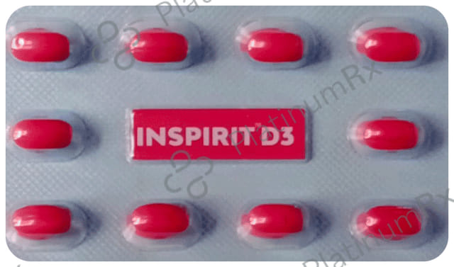 Inspirit D3 Soft Gelatin Capsule 10s