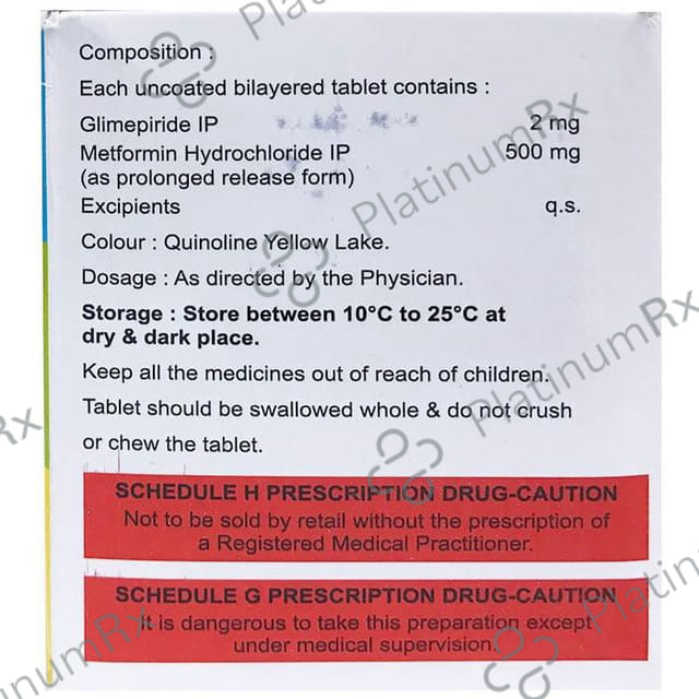 Apriglim-M 2 Tablet PR 10 Tablet PR