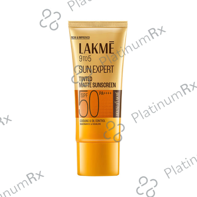 Lakme Sun Expert Tinted Sunscreen SPF 50 PA+++ Cream 50gm