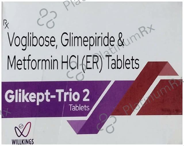 Glikept Trio 2 Tablet ER 10s