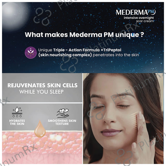 Mederma PM Intensive Overnight Scar Cream 30gm