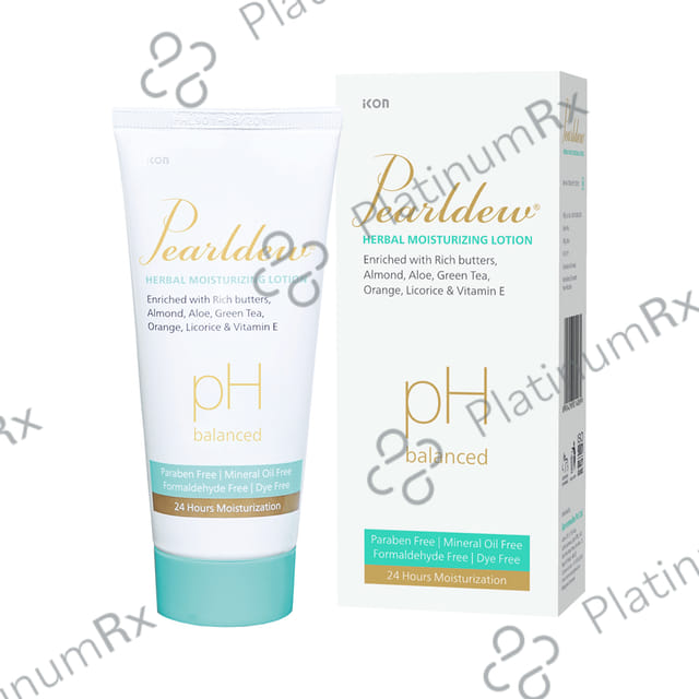 Pearldew Herbal Moisturizing Lotion (100gm Each) 1 Tube