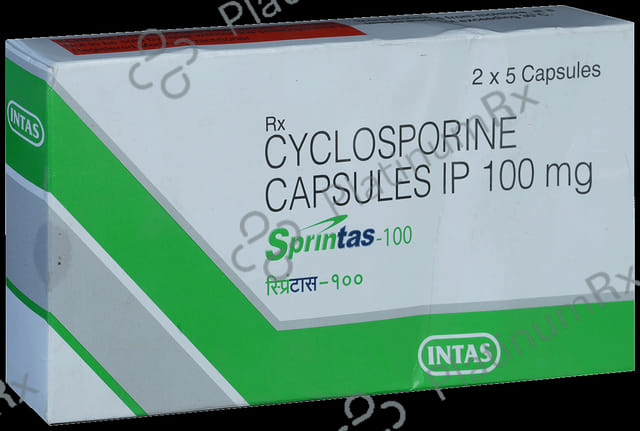Sprintas 100mg Capsule 5s