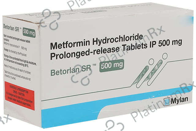 Betorlan SR 500mg Tablet 10s