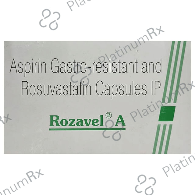 Rozavel A 75/10mg Capsule 10s