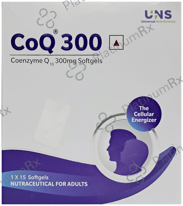 CoQ 300mg Capsule 15s